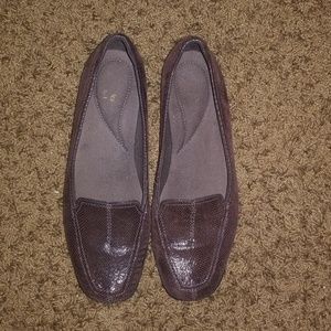 Clark's Leather Loafers EUC WORE ONCE